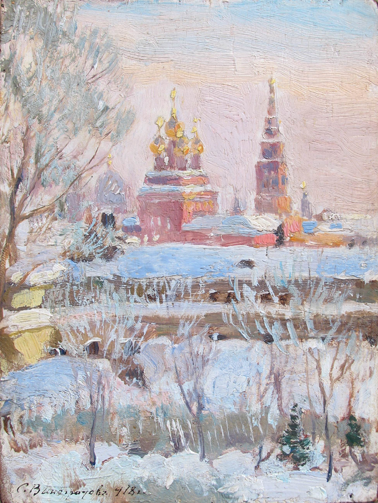 Виноградов С.. Вид на Кадаши. 1918