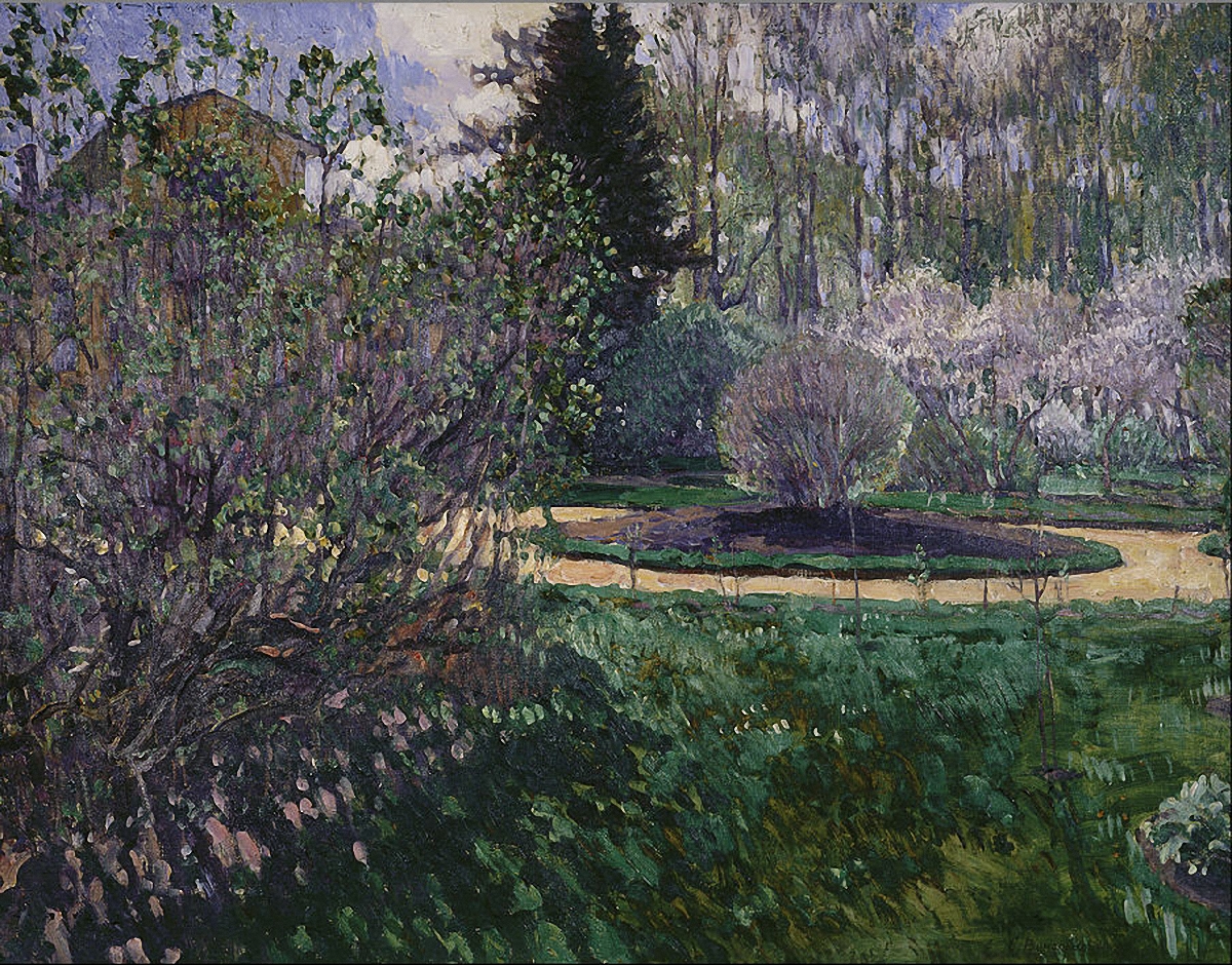 Виноградов С.. Сад. Весна. 1911