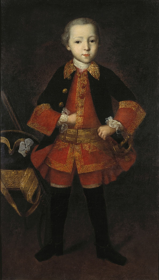 Вишняков. Портрет князя Ф.Н.Голицына в детстве. 1760