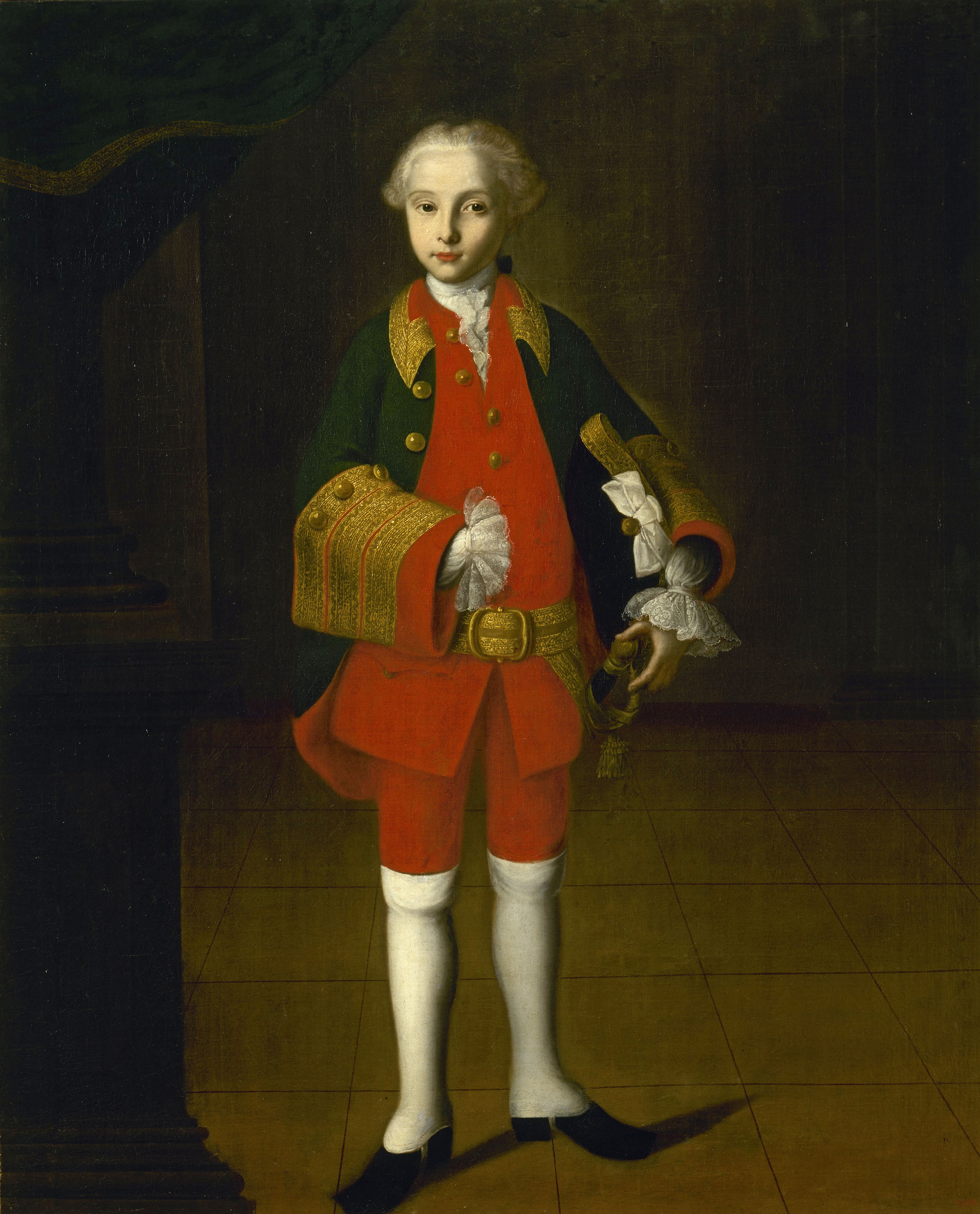 Вишняков. Портрет Вильяма Фермор. Вторая половина 1750-х