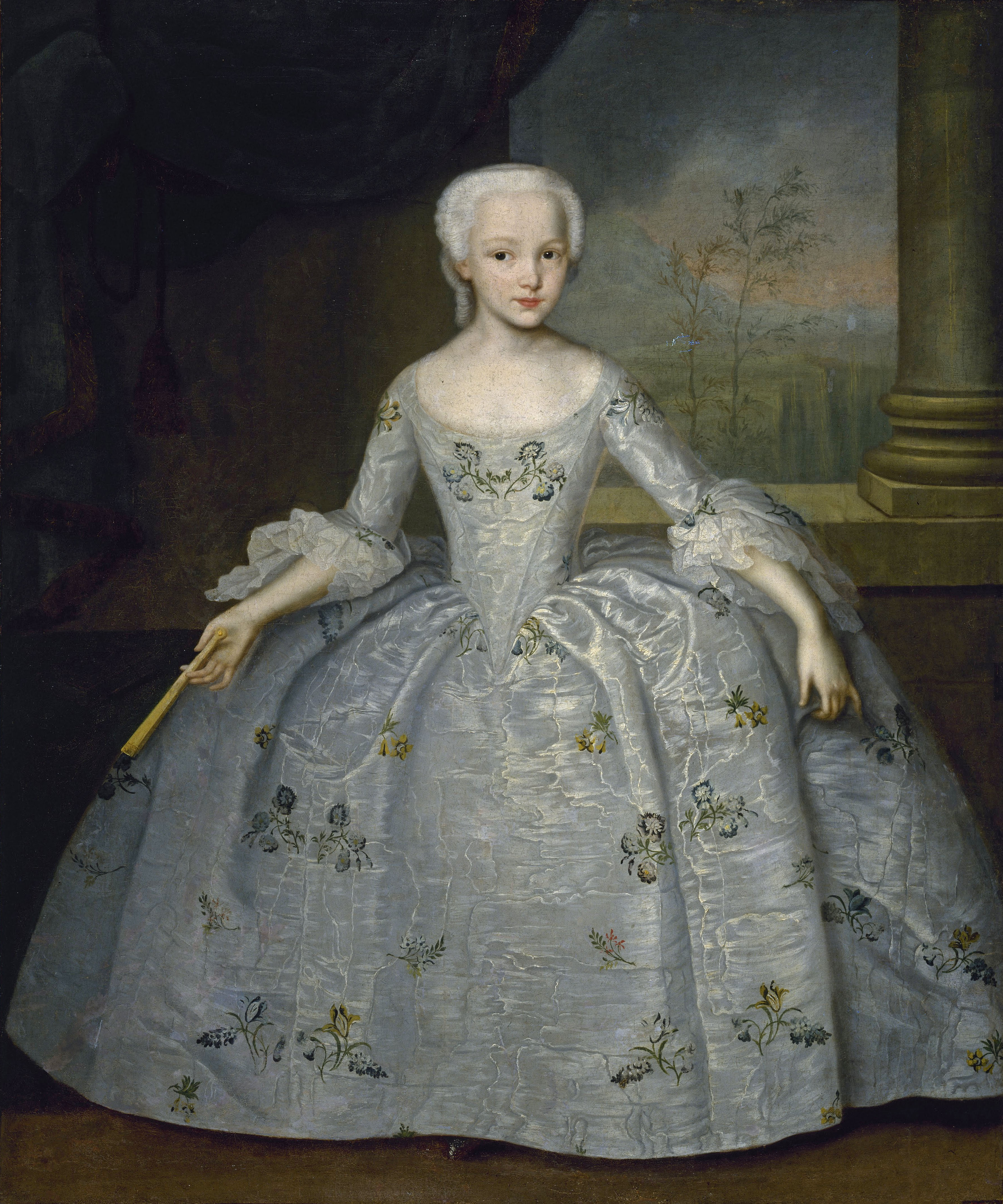 Вишняков. Портрет Сарры Элеоноры Фермор. Около 1750