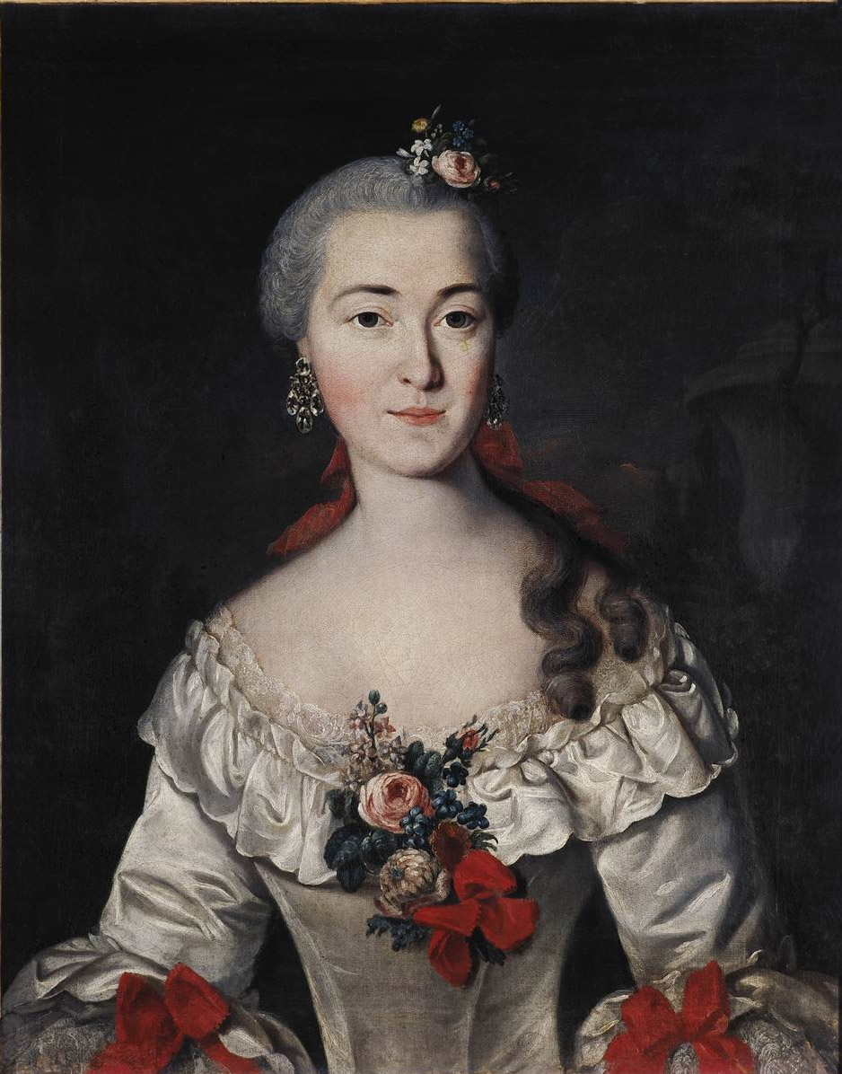 Людерс. Портрет М.И. Татищевой. 1759