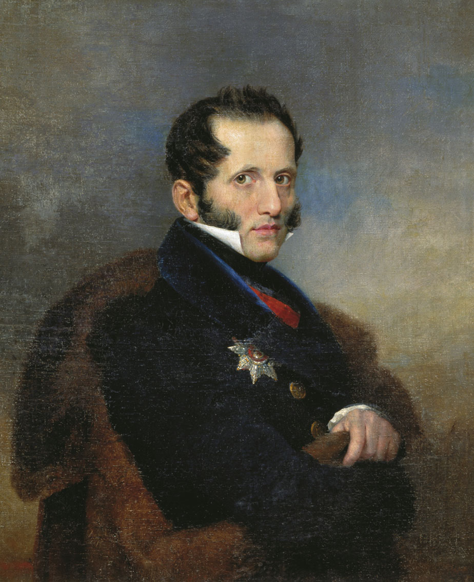 Голике. Портрет графа С.С.Уварова. 1833