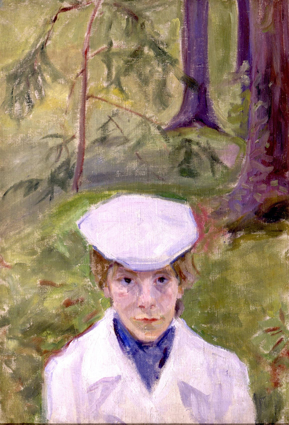 Матюшин. Портрет Е. Г. Гуро. 1910