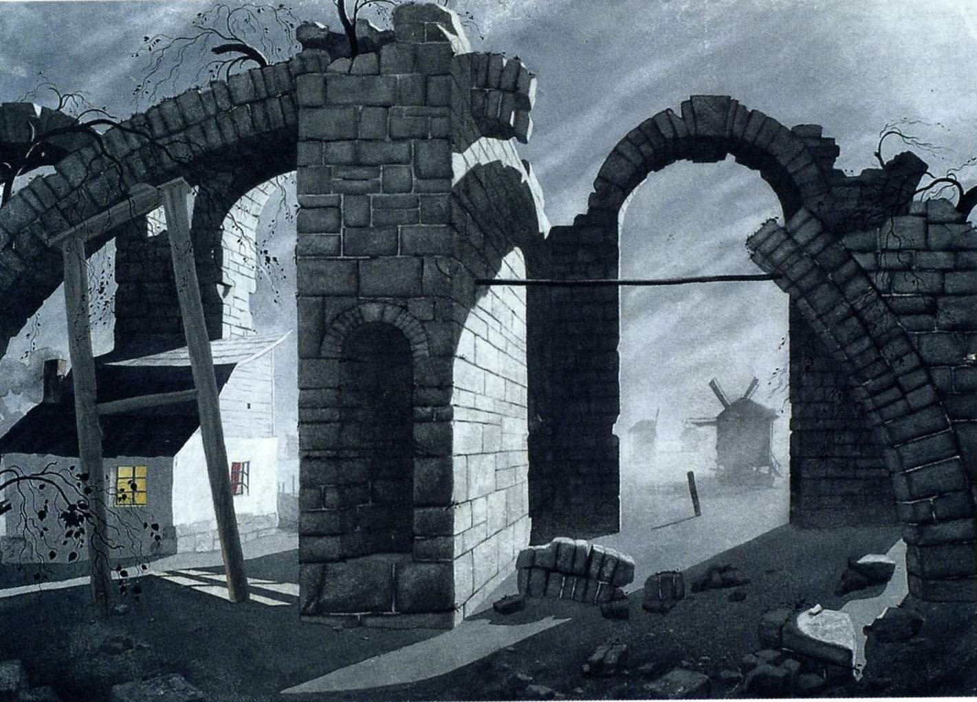 Нарбут. Архитектурная фантазия . 1919
