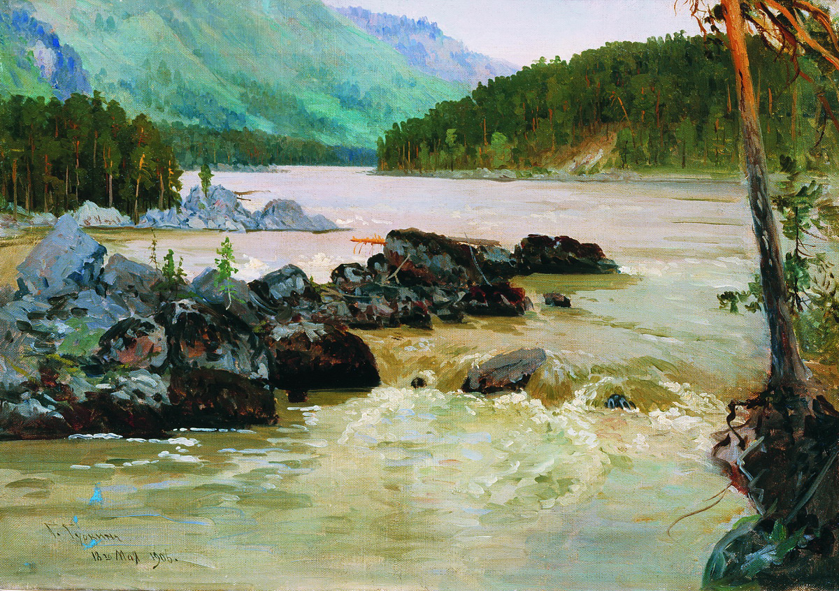 Гуркин. Катунь. 1906