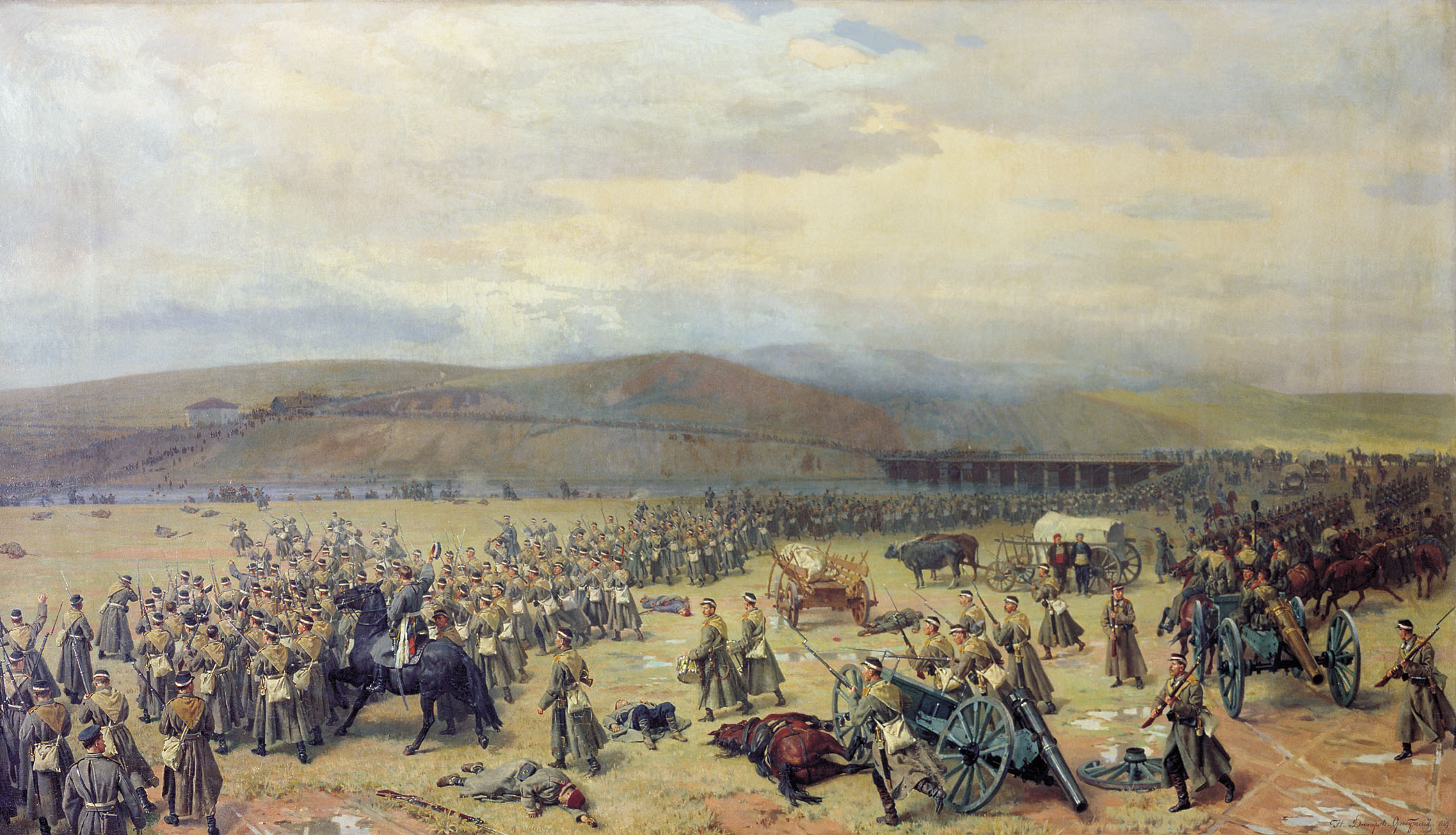 Дмитриев-Оренбургский. Последний бой под Плевной 28 ноября 1877 года. 1889