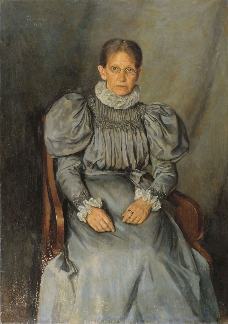 Егорнов С.. Портрет Е.Д. Свешниковой. 1897