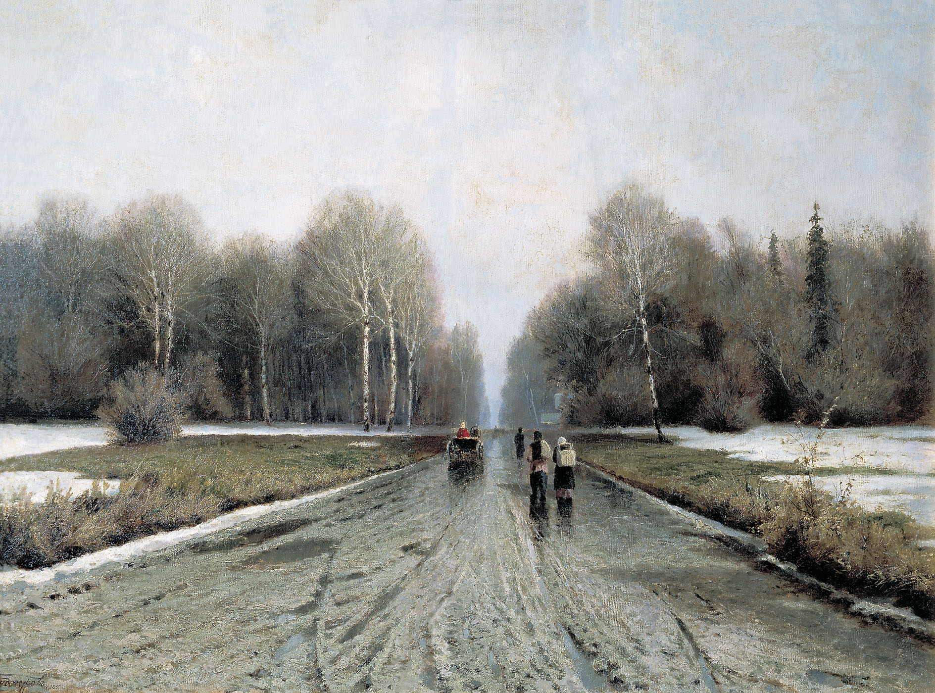 Ендогуров И.. Ранняя весна. 1885