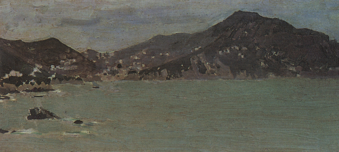Врубель. Порто-Фино. Италия. 1894