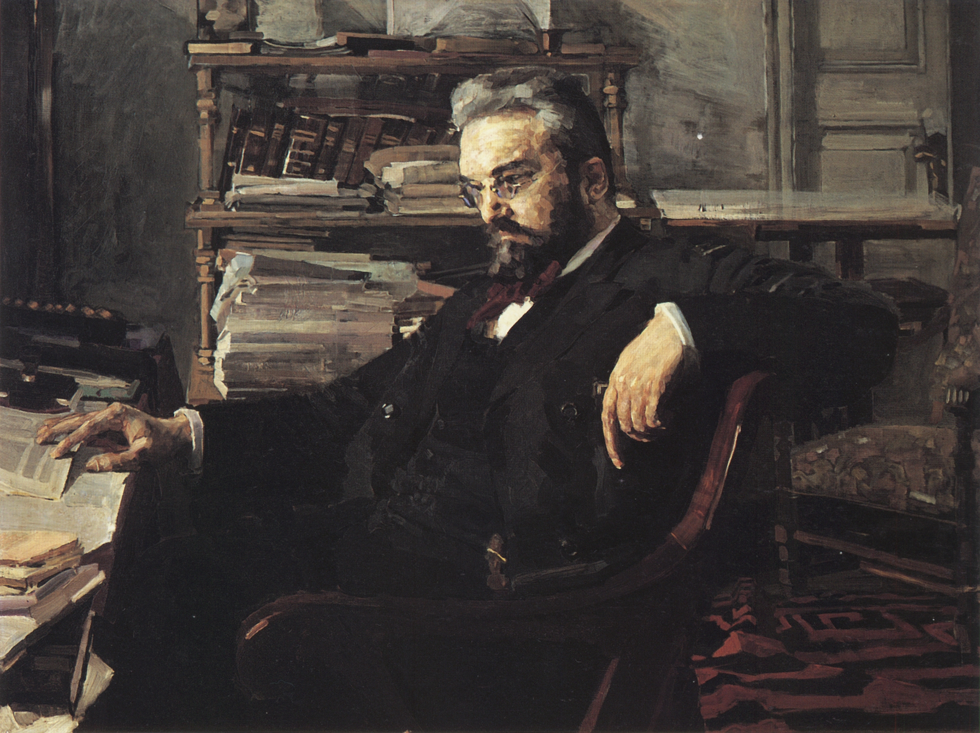 Врубель. Портрет К.Д.Арцыбушева. 1897