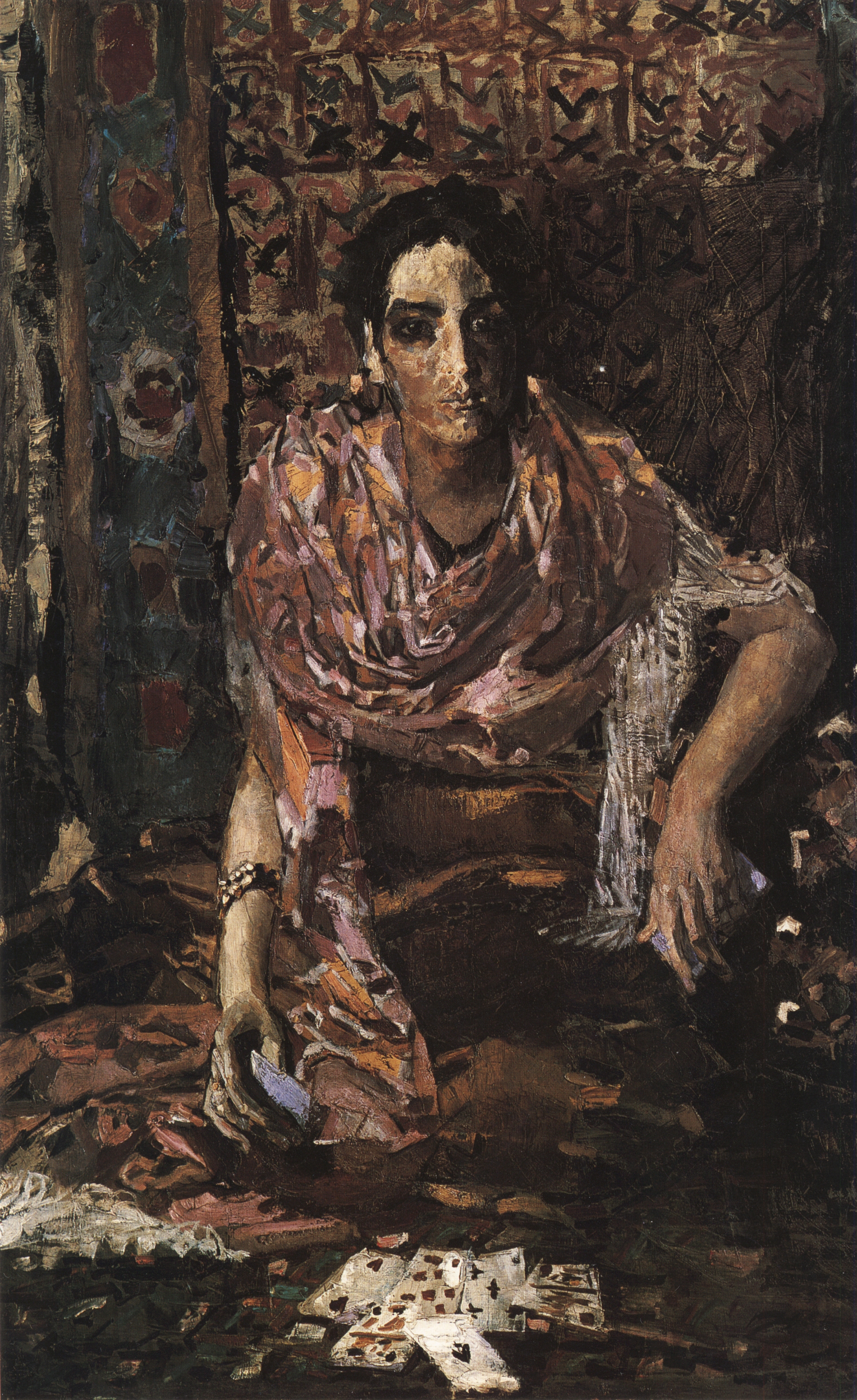 Врубель. Гадалка. 1895