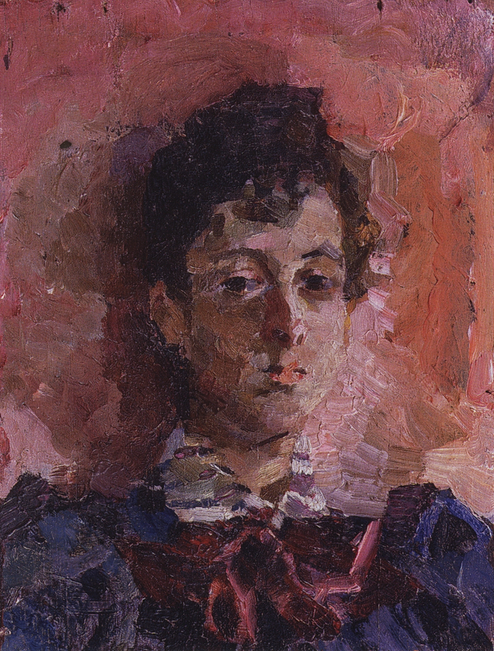 Врубель. Портрет М.В.Якунчиковой. 1886-1889