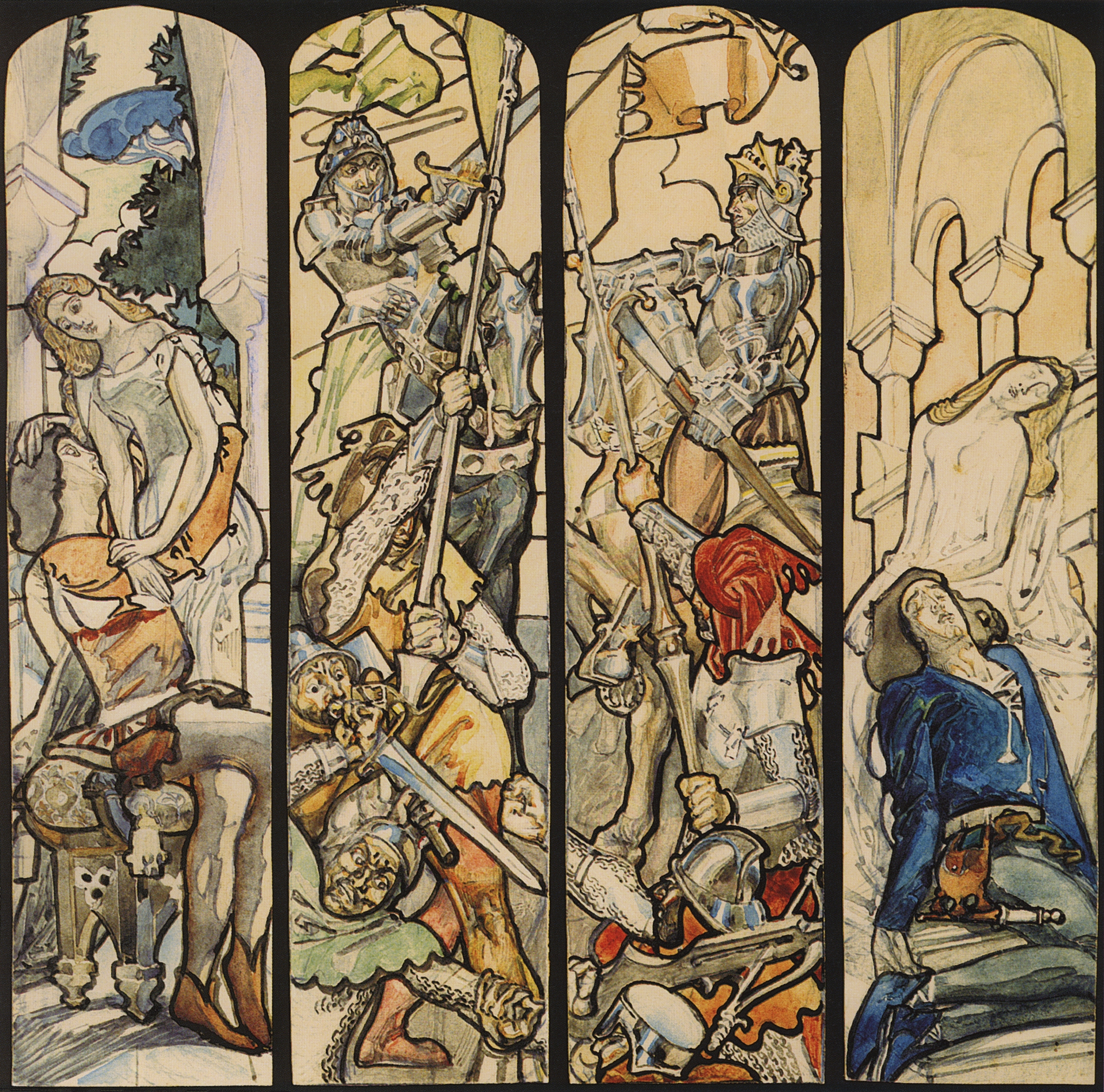 Врубель. Ромео и Джульетта. 1895-1896