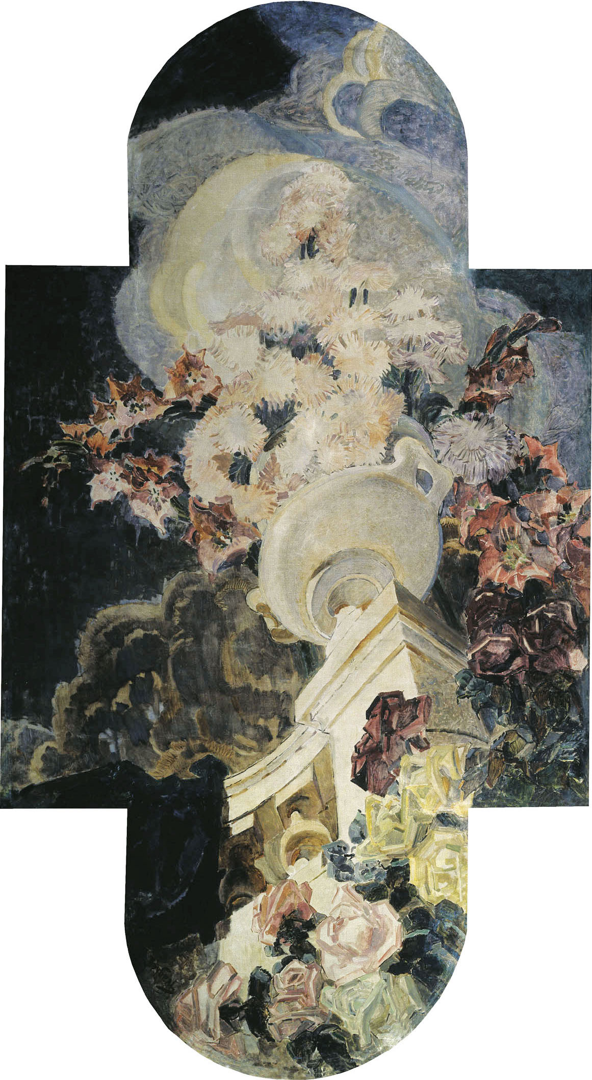 Врубель. Хризантемы. 1894