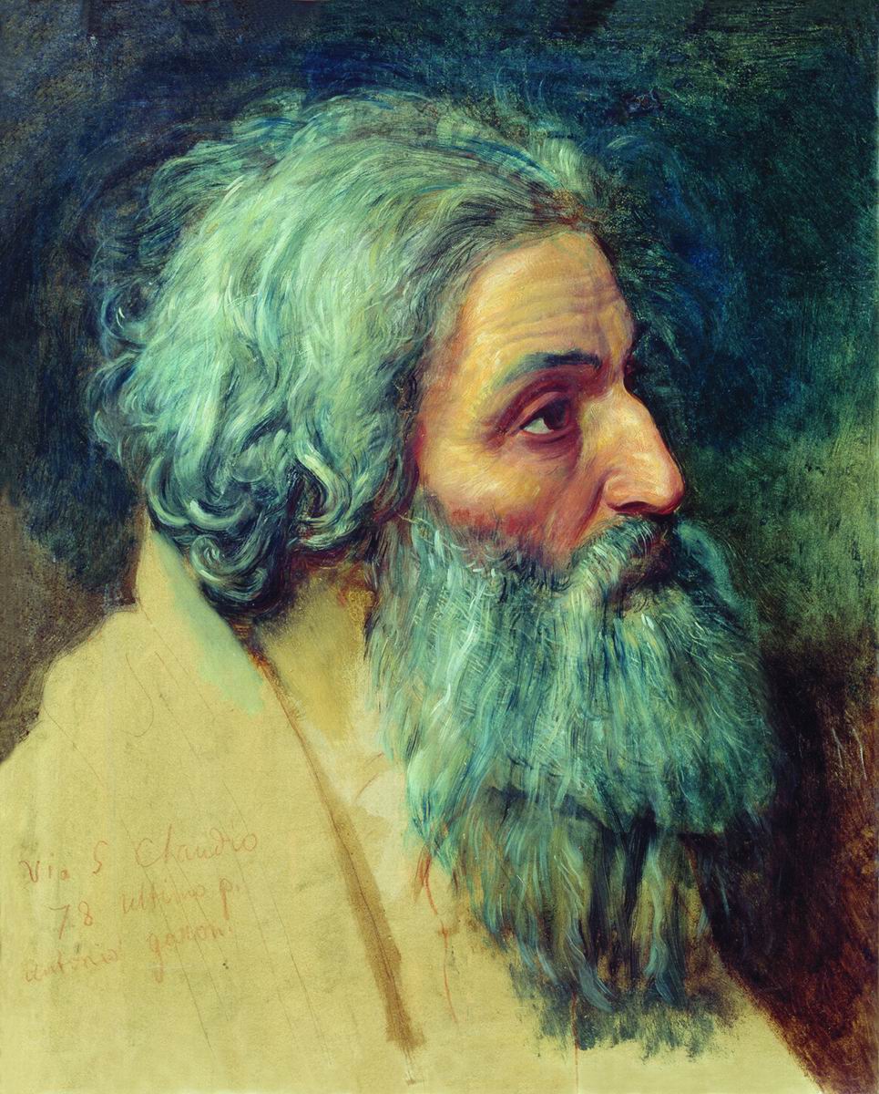 Иванов А.А.. Голова апостола Андрея. 1840-е