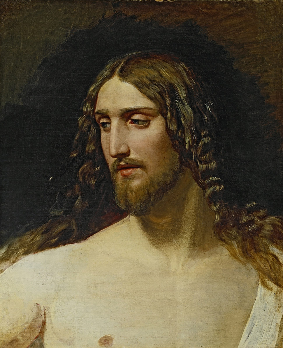 Иванов А.А.. Голова Христа. 1834