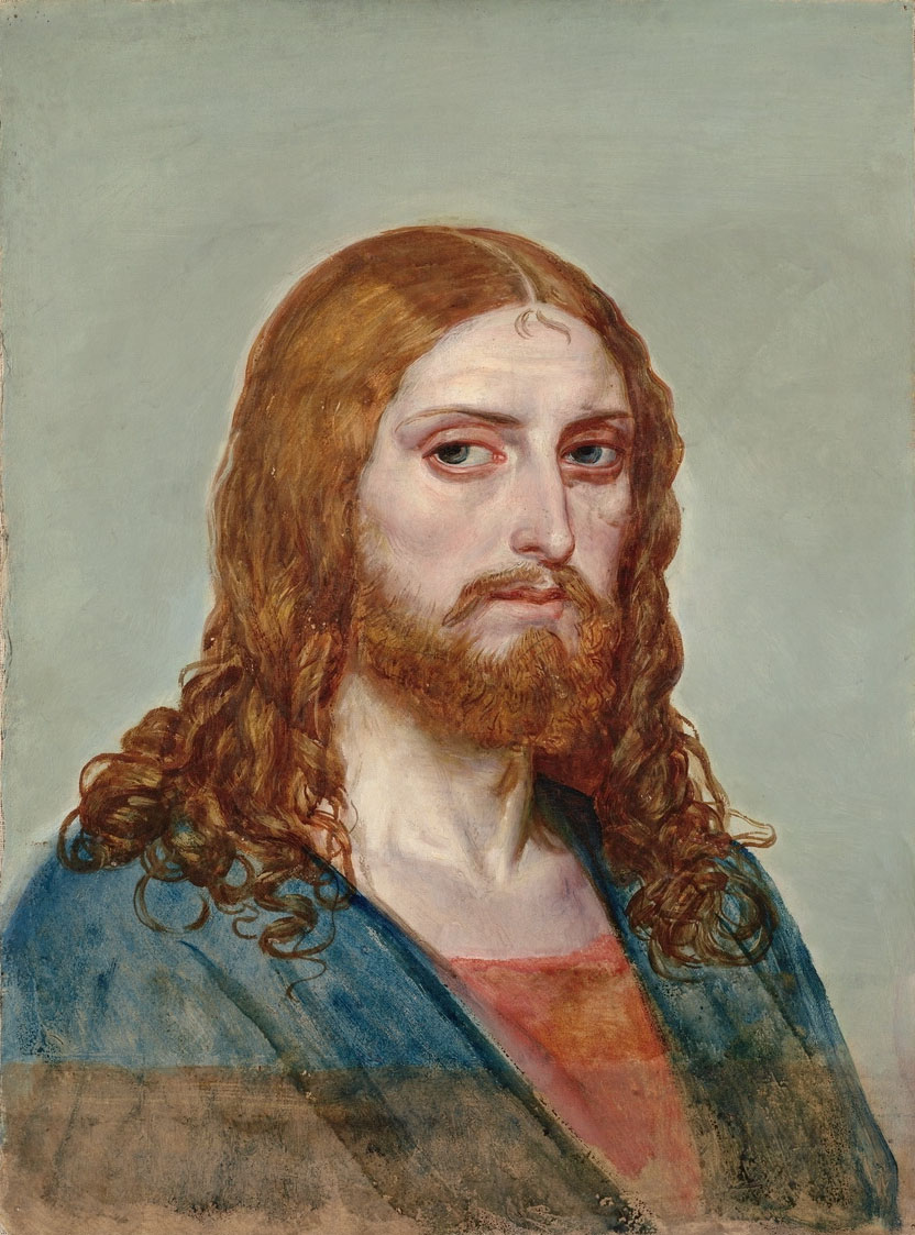 Иванов А.А.. Голова Христа. Вторая половина 1830-х - 1840-е