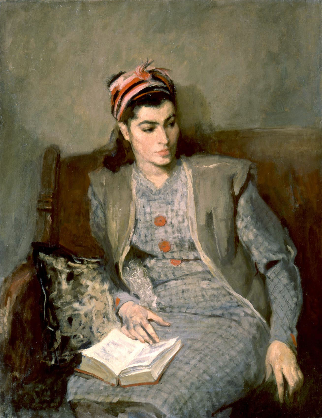 Орешников. Портрет жены художника. 1945