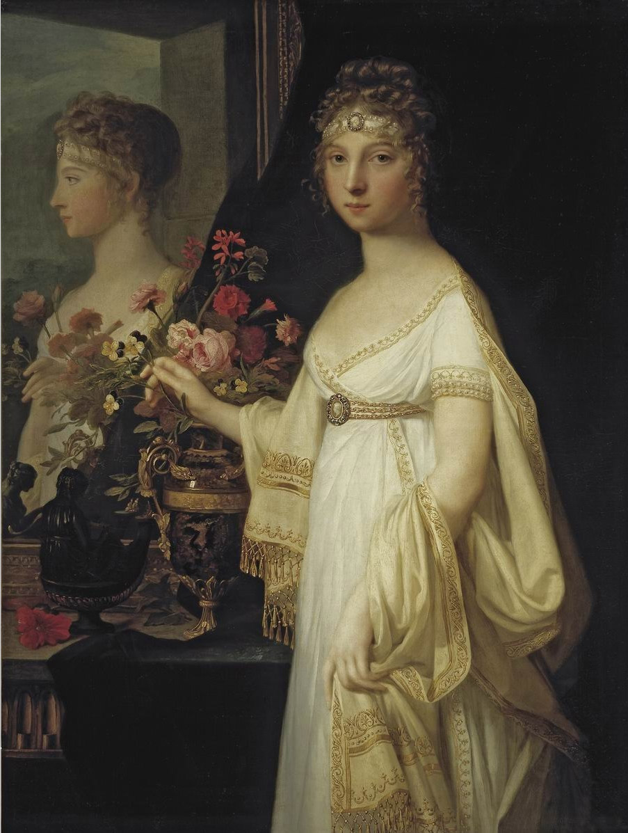 Монье. Портрет императрицы Елизаветы Алексеевны. 1805