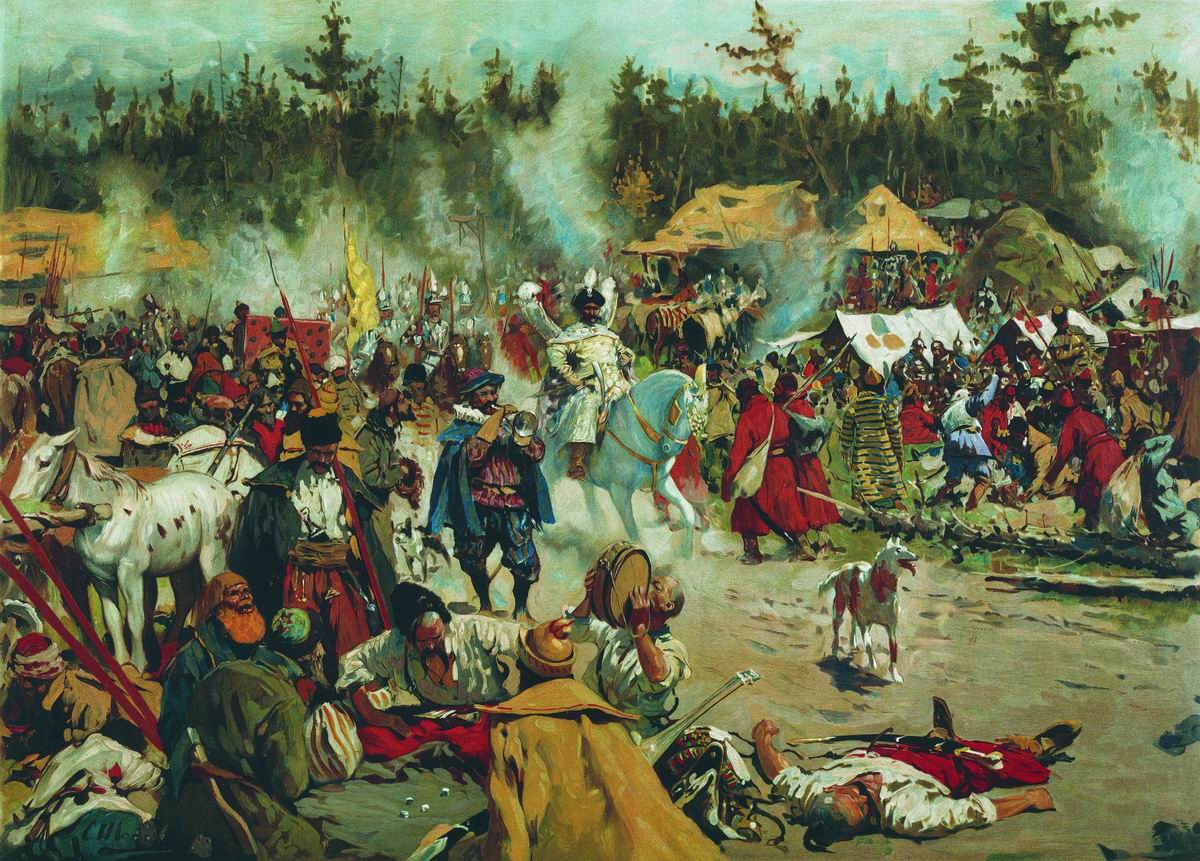 Иванов С.В.. В смутное время. 1908