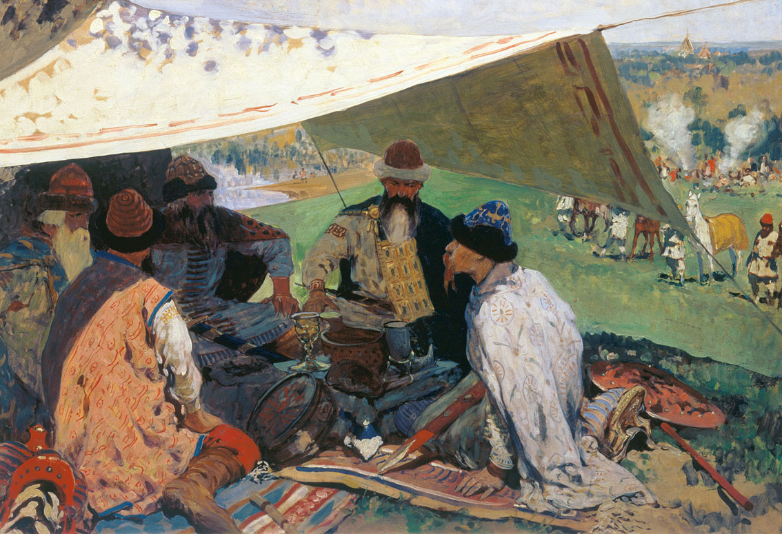 Иванов С.В.. Съезд князей. 1910