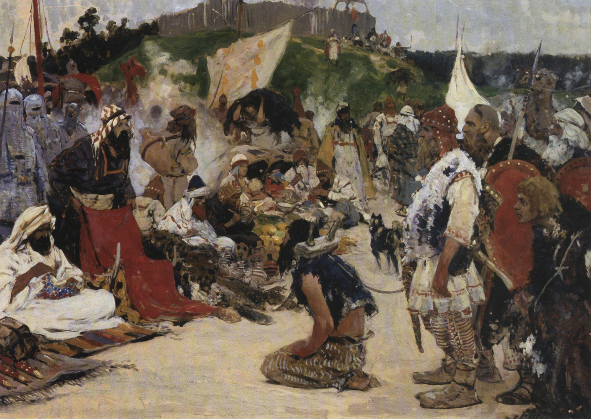 Иванов С.В.. Торг в стране восточных славян. 1909