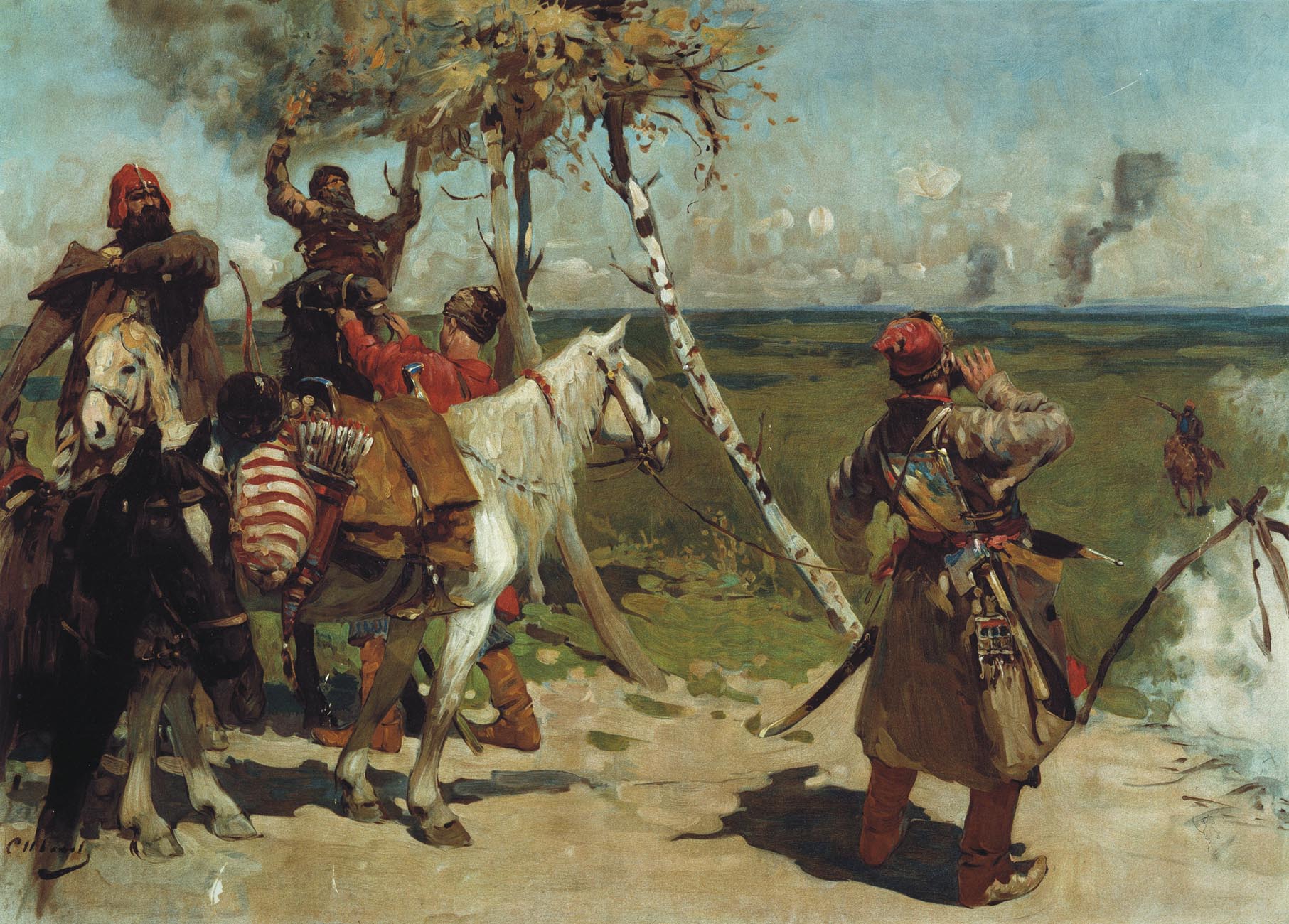 Иванов С.В.. На сторожевой границе Московского государства. 1907