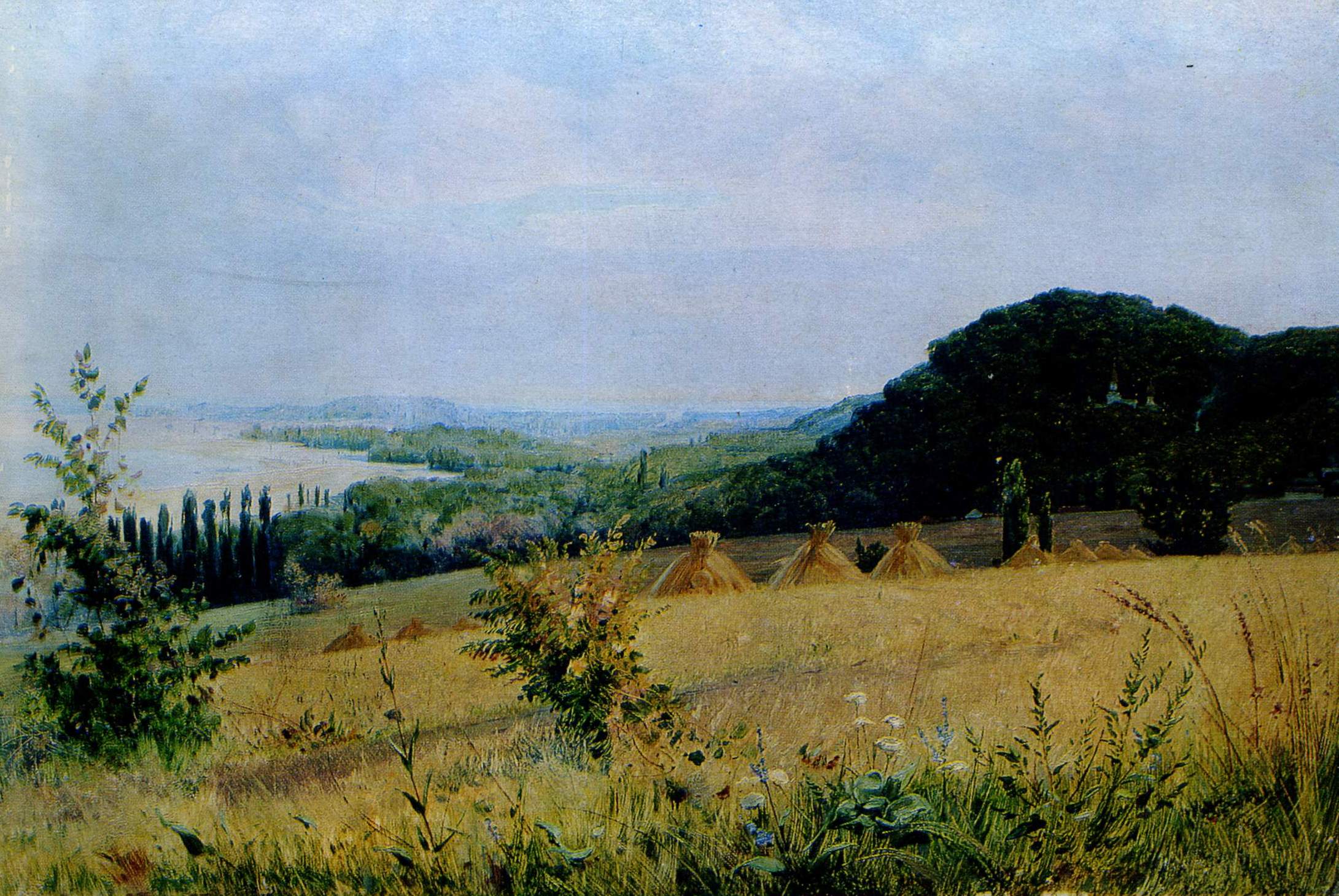 Сластион. Летний пейзаж. 1890-е