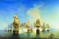 Боголюбов. Афонское сражение 19 июня 1807 года