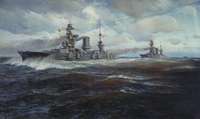 Бубликов. Маневры Краснознаменного Балтийского флота. 1940 год